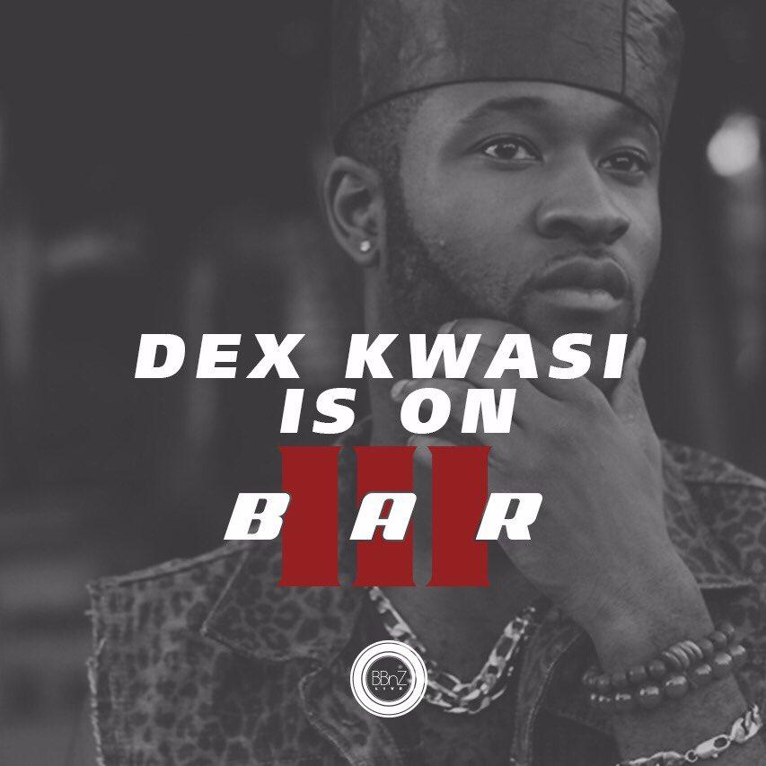 Dex Kwasi has featured on all 3 BARs
