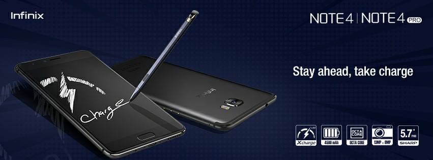With the Infinix Note 4 and Note 4 Pro, you've got a powerful battery with super fast charge