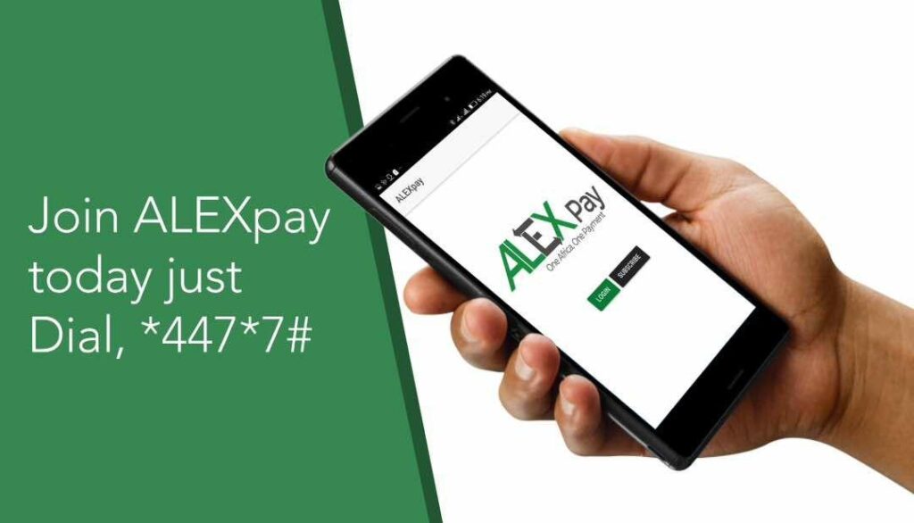 To join ALEXpay, dial *477*7# and follow the prompts.
