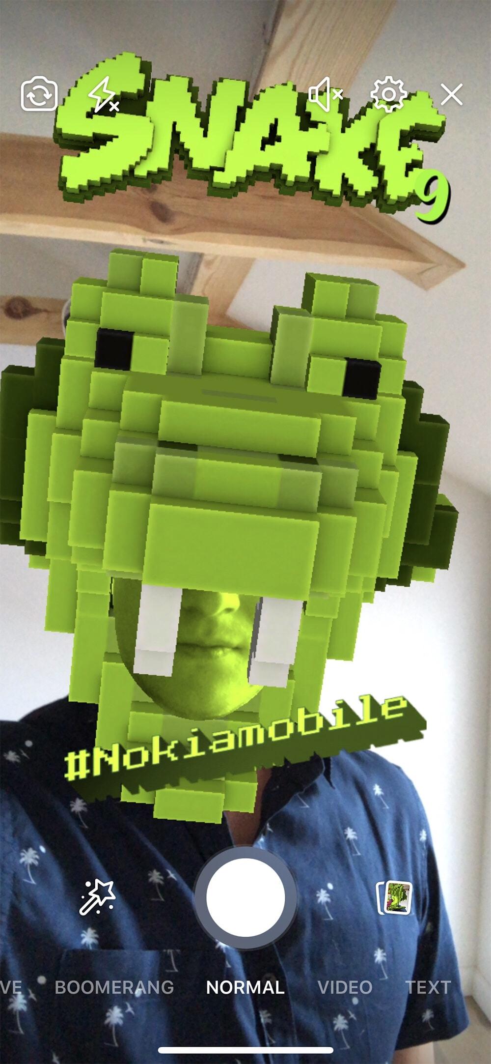 Snake on Nokia Phones? It’s back via Facebook’s camera AR courtesy HMD Global