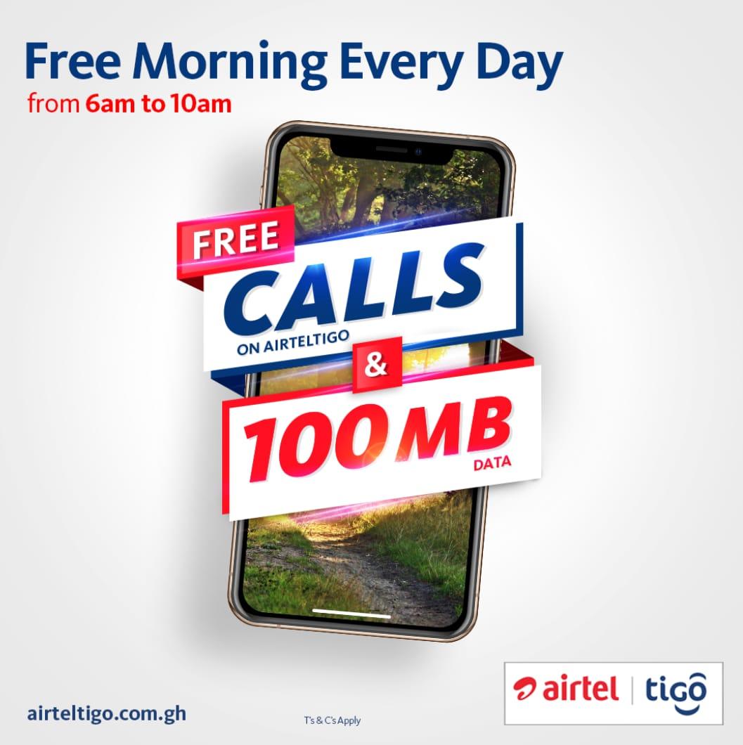 How to enjoy AirtelTigo’s free calls and data every morning