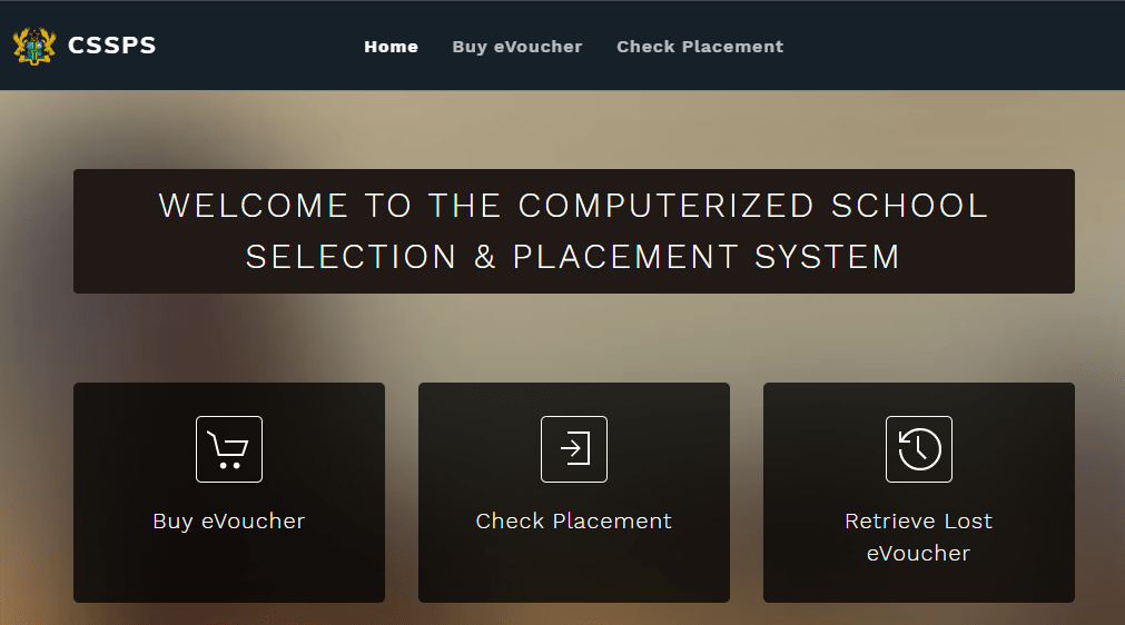 BECE Self Placement 2024/2025: Steps to do Self Placement into SHS