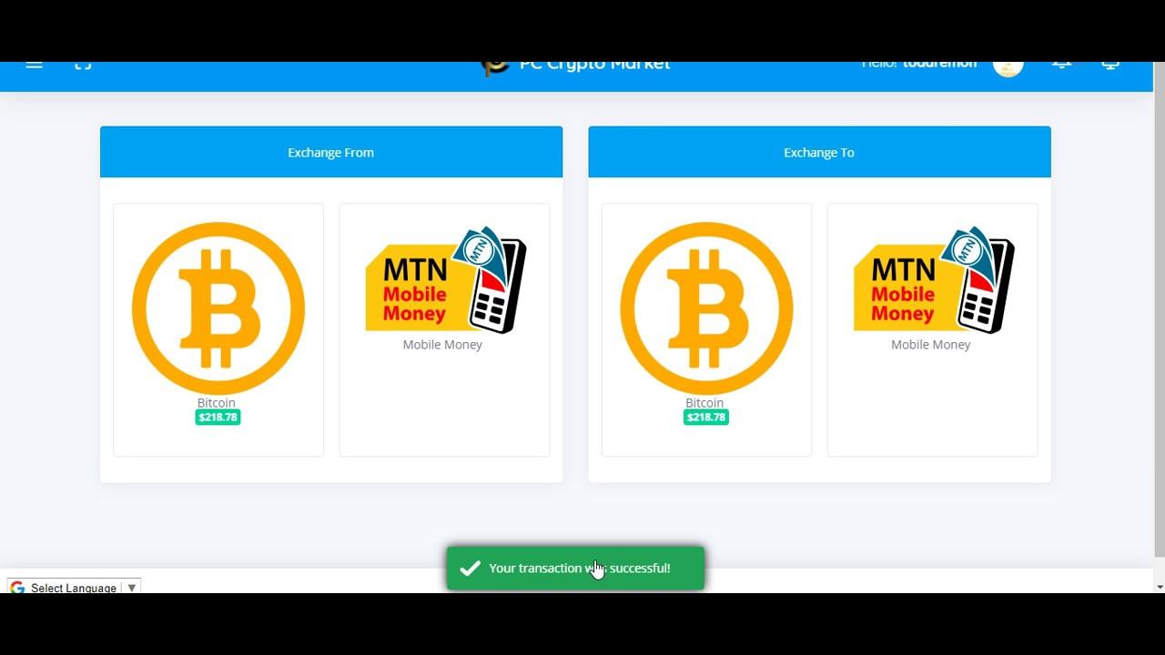 How To Withdraw Bitcoin Through Your MTN Mobile Money Account