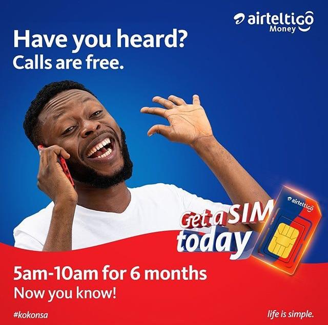 How to Activate AirtelTigo Free Morning Offer For 6 Months Unlimited Talk-time
