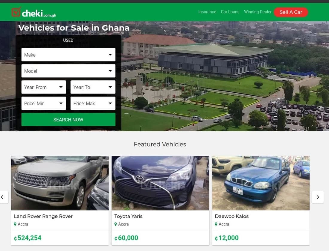 How To Sell Your New or Used Car on Cheki in Ghana