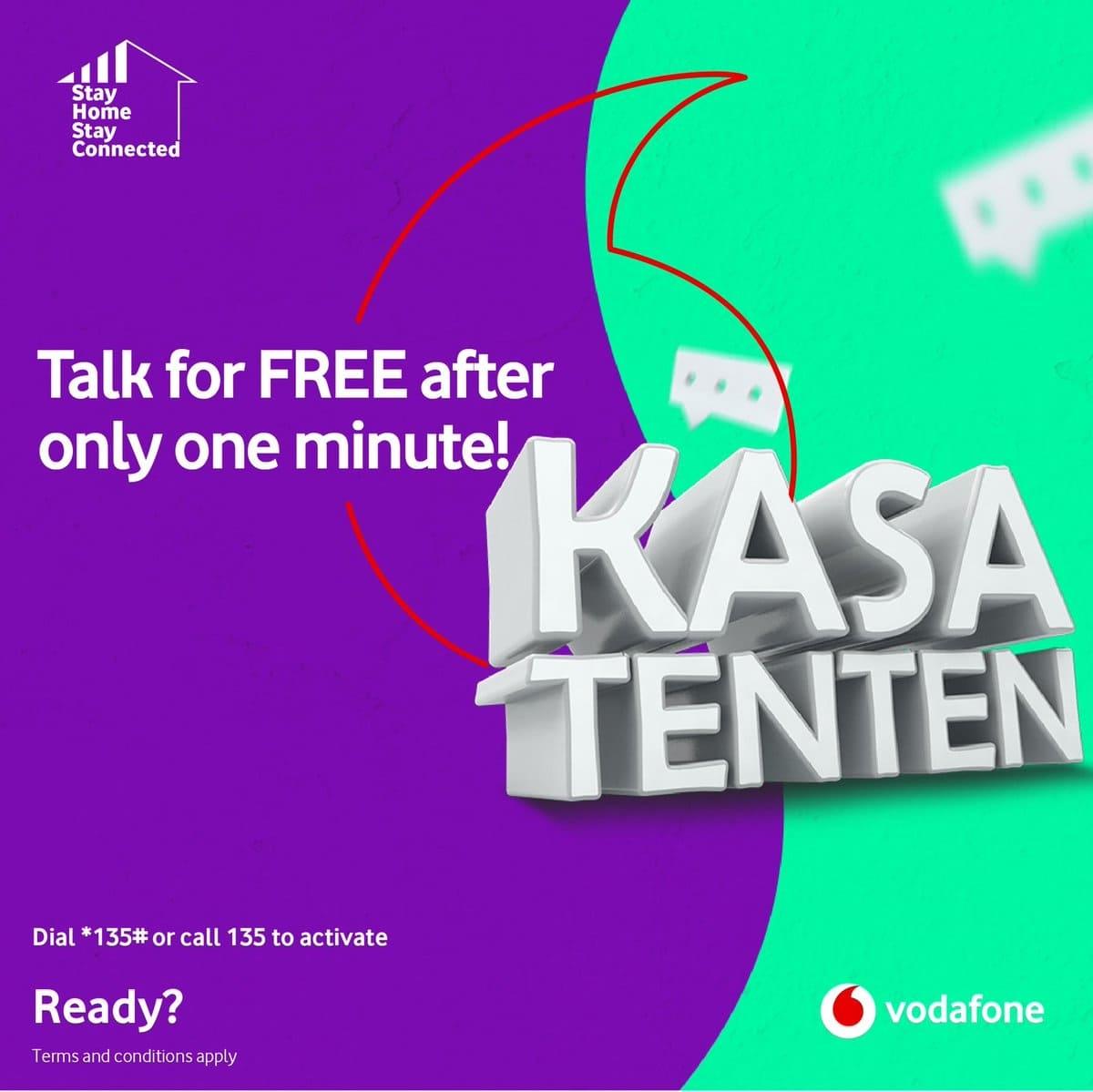 Vodafone Kasatenten: How to Enjoy Free Call After the 1st Minute