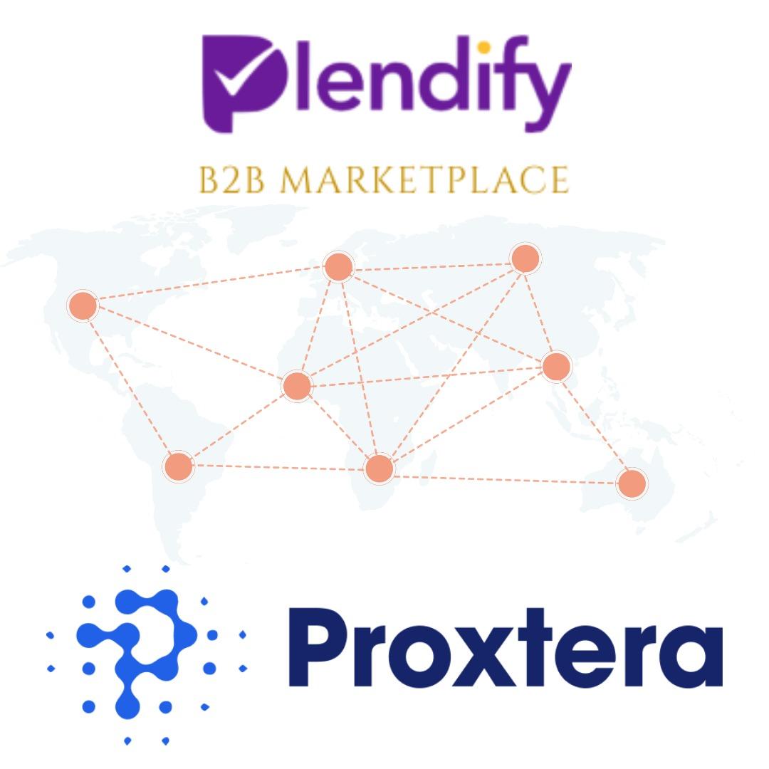 Plendify partners with Proxtera, a neutral hub connecting B2B Marketplaces