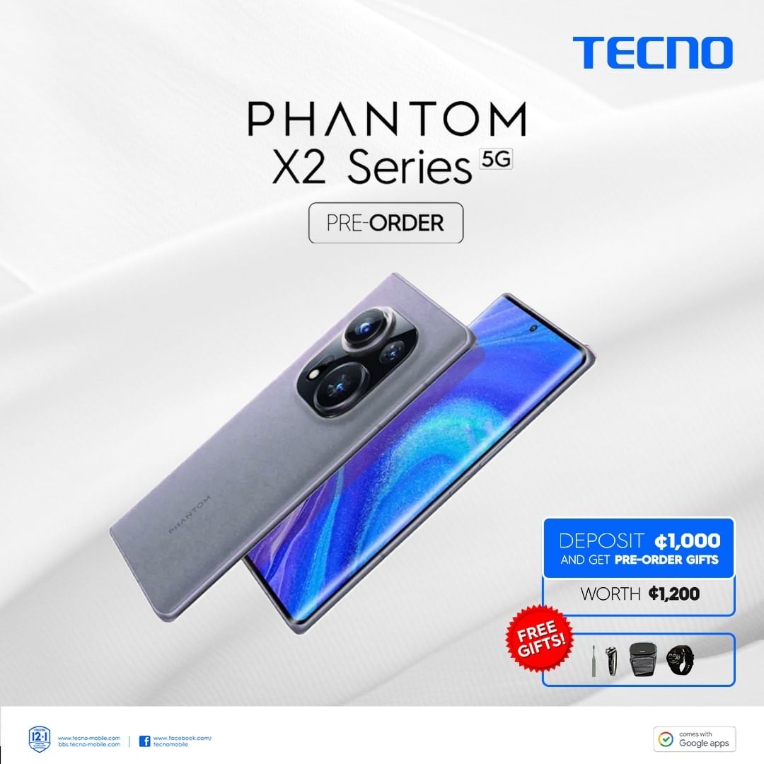TECNO Opens Pre-Order Phase for Phantom X2 Series in Ghana