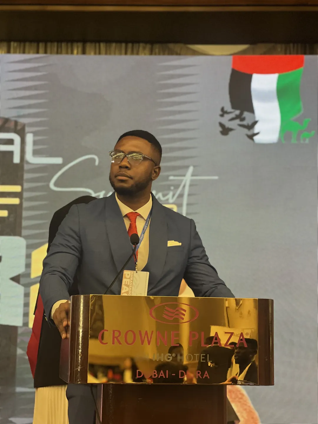 Ghanaian Excellence Shines Bright: Inspiring Young Ghanaian Appointed Global Peace Ambassador in Dubai