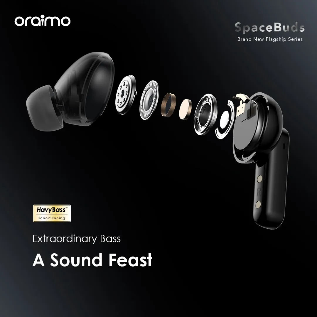 The oraimo SpaceBuds: The Most Powerful Earbuds in oraimo History