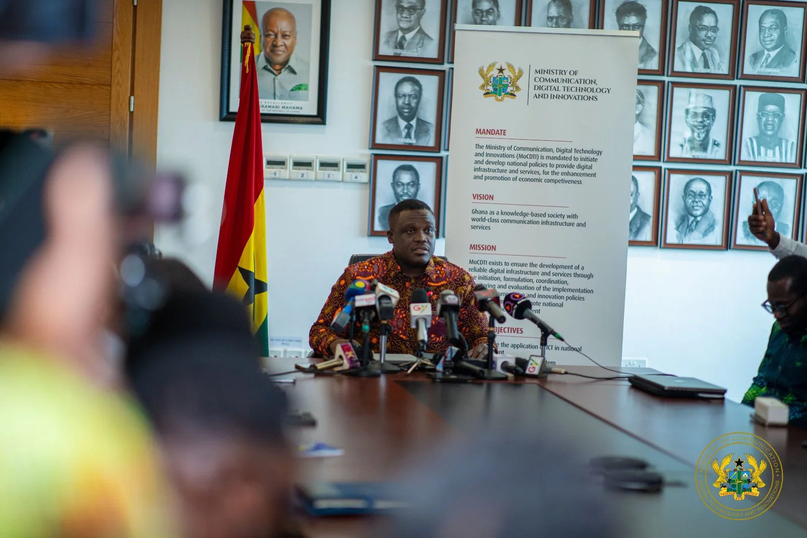 Ghana Forges Ahead: Minister Samuel Nartey George Unveils Bold Digital Roadmap