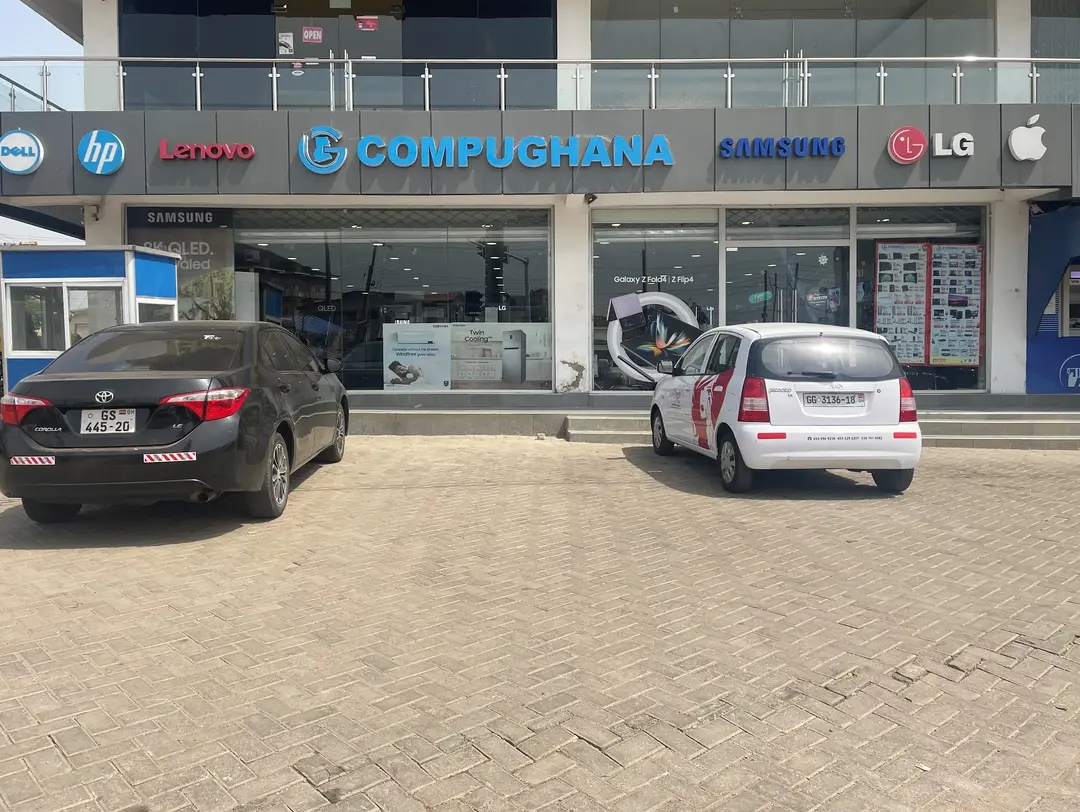 CompuGhana Opens New East Legon Showroom and Awards Goal Rush Raffle Winner