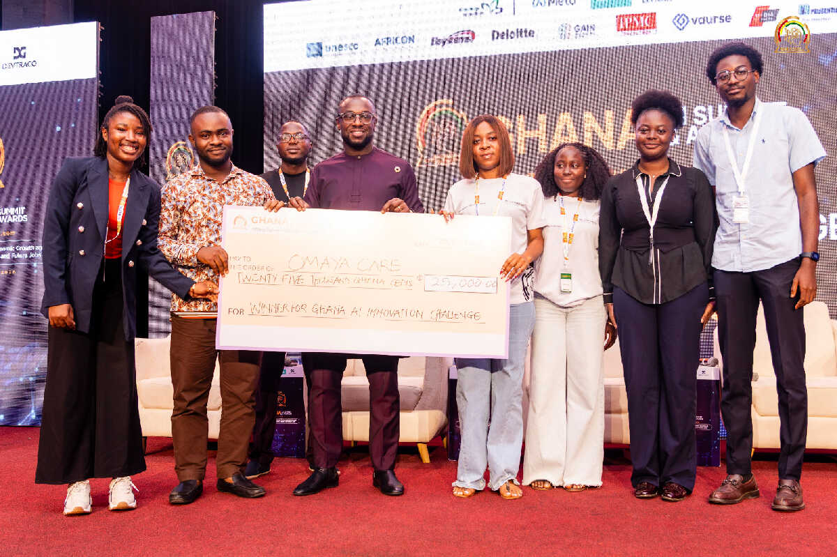 Omaya Care Wins Ghana’s First AI Innovation Challenge